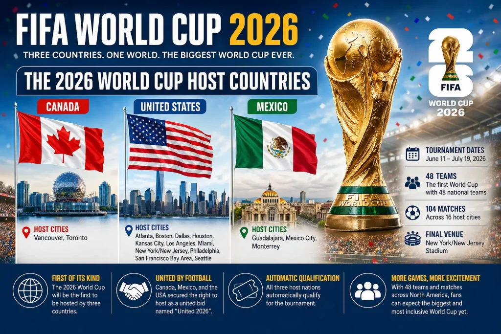 Which Countries Are Hosting the 2026 FIFA World Cup