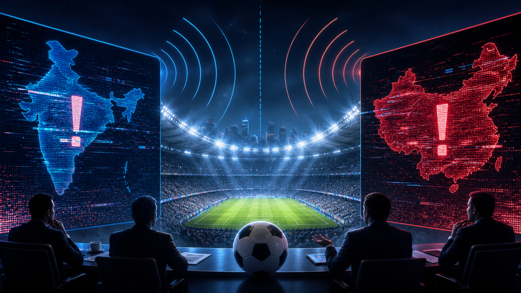 FIFA World Cup 2026 TV rights deadlock in India and China