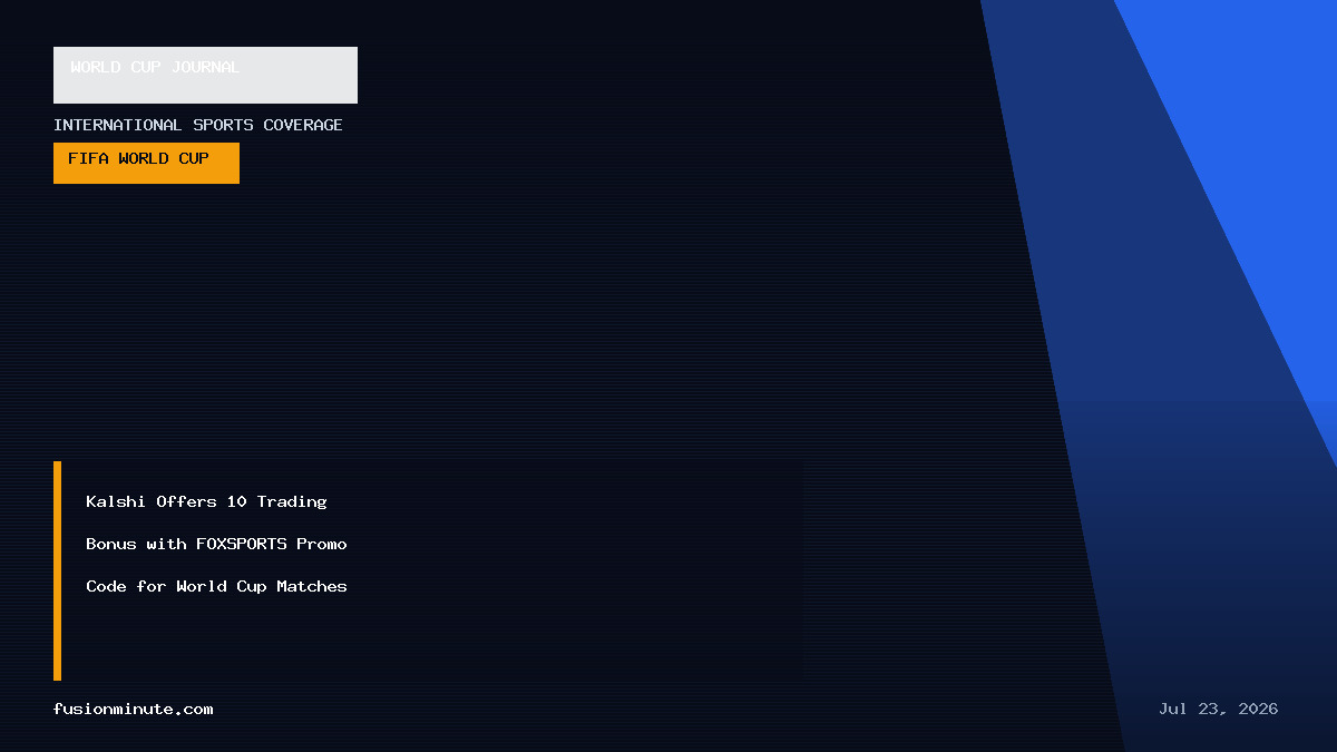 A stylized digital trading screen displaying event contract probabilities for international football matches.