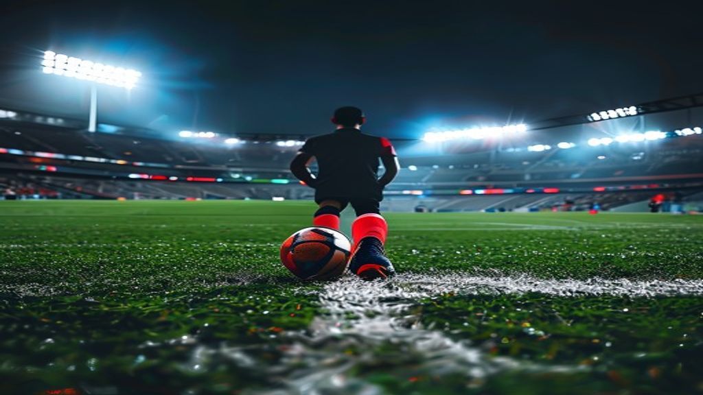 Editorial graphic illustrating England's World Cup semi-final loss to Argentina