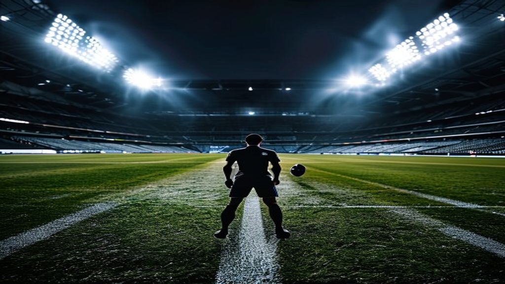 Editorial illustration depicting tactical manager notes and football pitch strategy board.