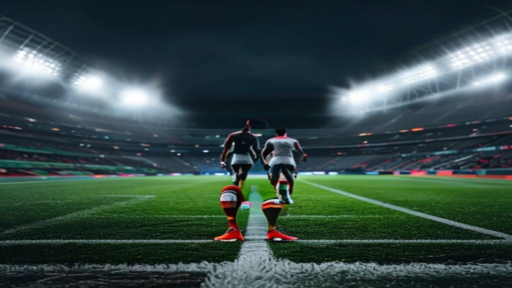 Editorial graphic illustrating Lionel Messi and Argentina's national football team