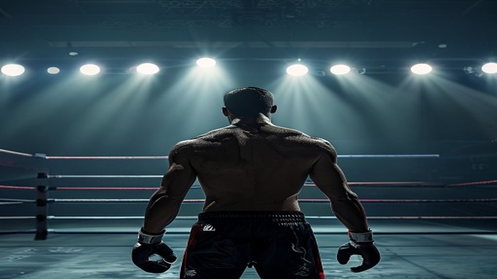 Editorial graphic illustrating Jake Paul aiming for an MMA debut against Nate Diaz