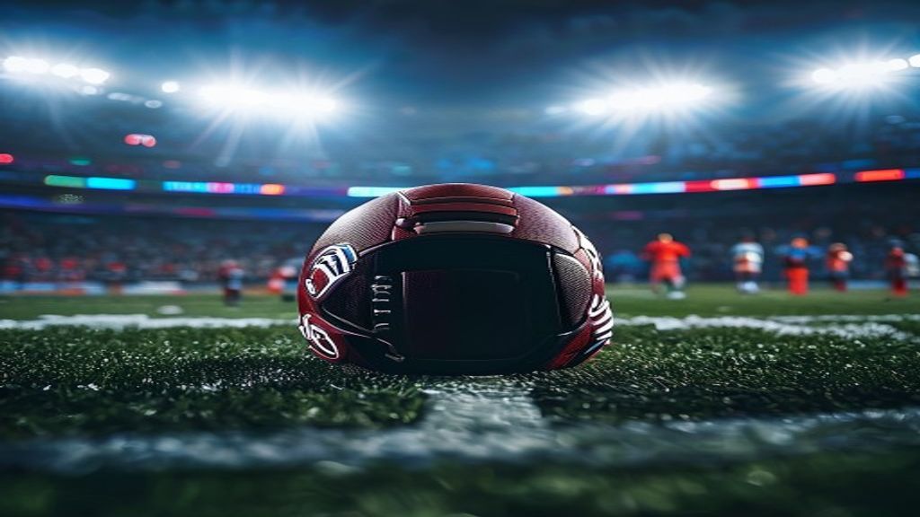 Editorial news graphic representing college football coverage and Texas Longhorns media updates.