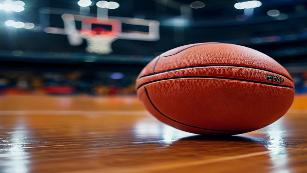 indiana fever — Action during a basketball match with players on court during a Fever vs Storm live stream broadcast
