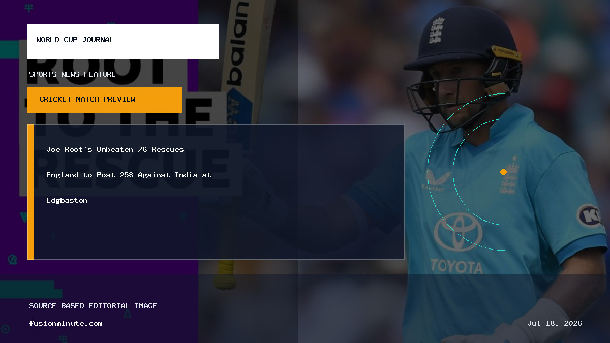 Joe Root batting for England during the first ODI against India at Edgbaston