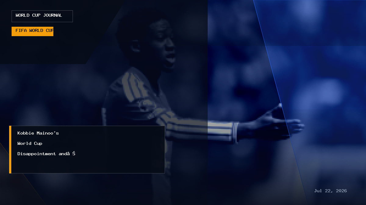 Editorial vector illustration representing Kobbie Mainoo in England national team and Manchester United colors