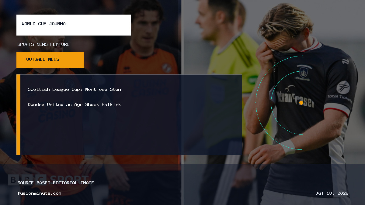 A generic editorial graphic representing Scottish cup football drama.